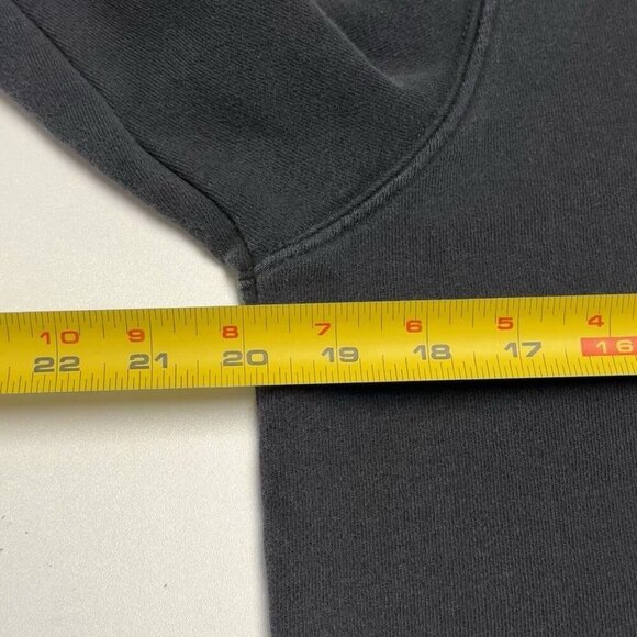 Stussy Hoodie Mens Small Black USA Worldwide Streetwear Skate Sweatshirt - Picture 9 of 9